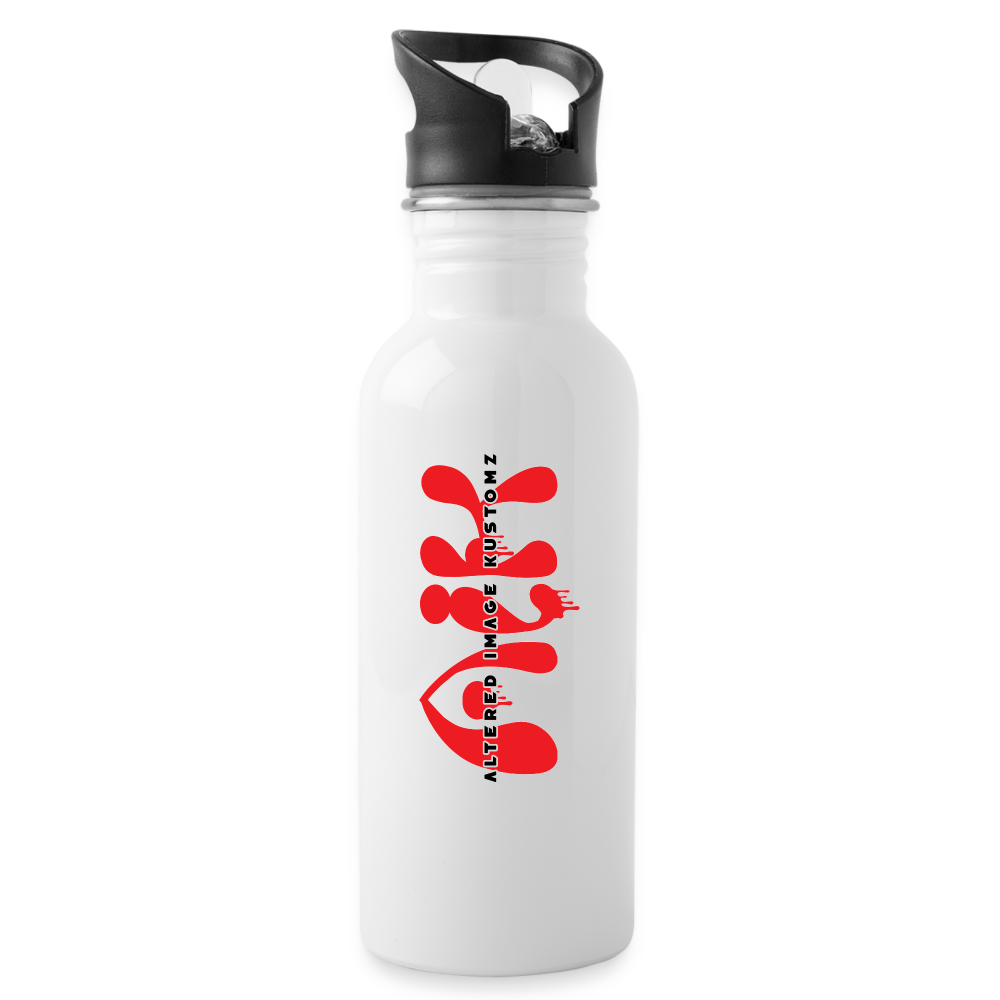 AIK Water Bottle - white